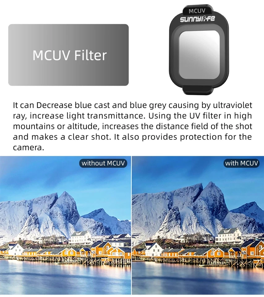 MCUV Filter Lens for DJI Flip - Image 2 of 4