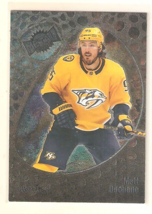Matt Duchene 2022-23 Metal Universe Base Card #54 Predators