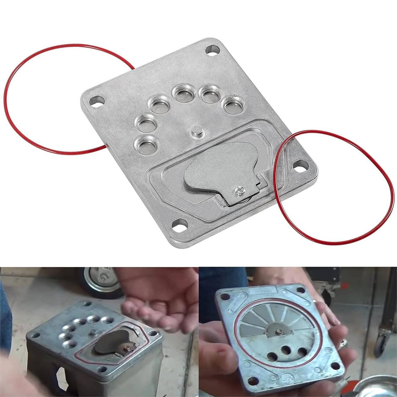 ZAC0032 Compressor Valve Plate Assembly for Craftsman, Devilbiss, Porter Cable