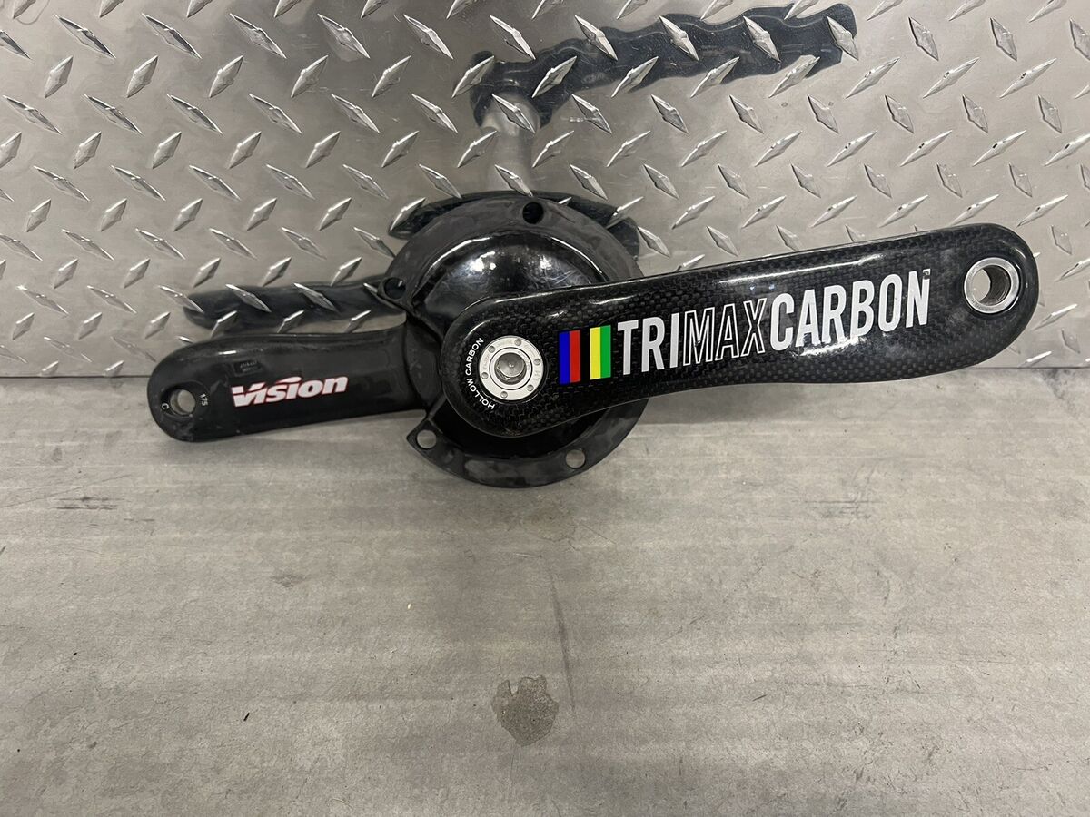 Vision TriMax Carbon Crankset | eBay Vision TriMax Carbon Crankset | eBay