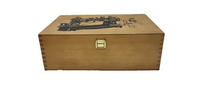 Nähkästchen Nähkasten vintage Nähkiste Nähaufbewahrungsbox nähbox holz dunk|9862