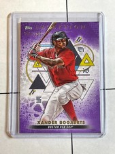 Xander Bogaerts 2022 Topps Inception Purple Parallel #ed /150 Red Sox #33 Padres