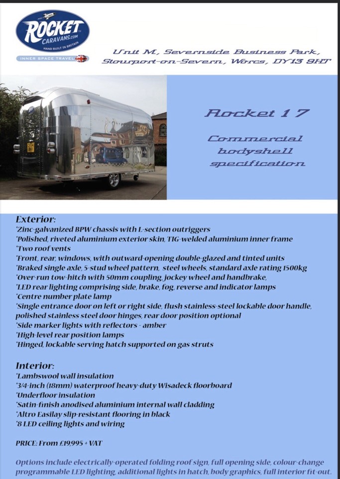 food truck airstream eBay