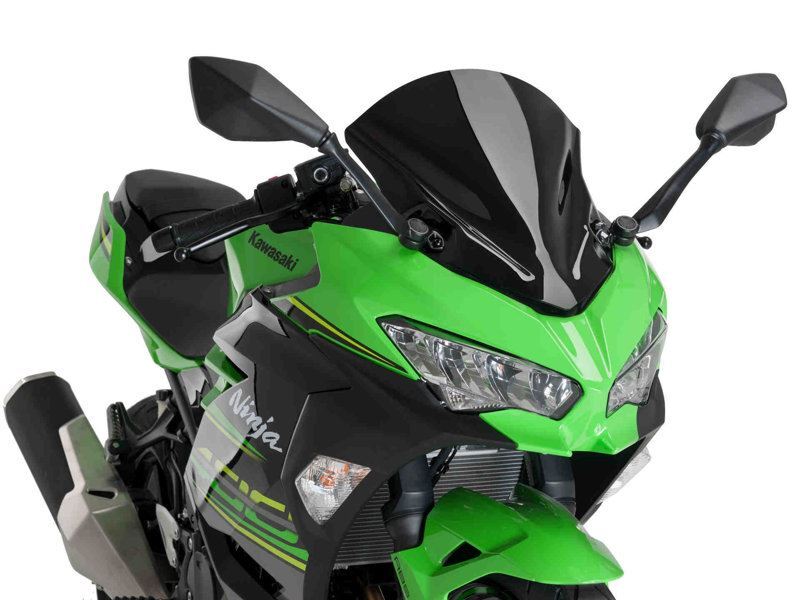 Puig Black Z-Racing Screen Kawasaki Ninja 400 2018-2024