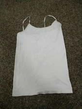 Under Control Women's Shapewear White Tank Top Cami Size Large