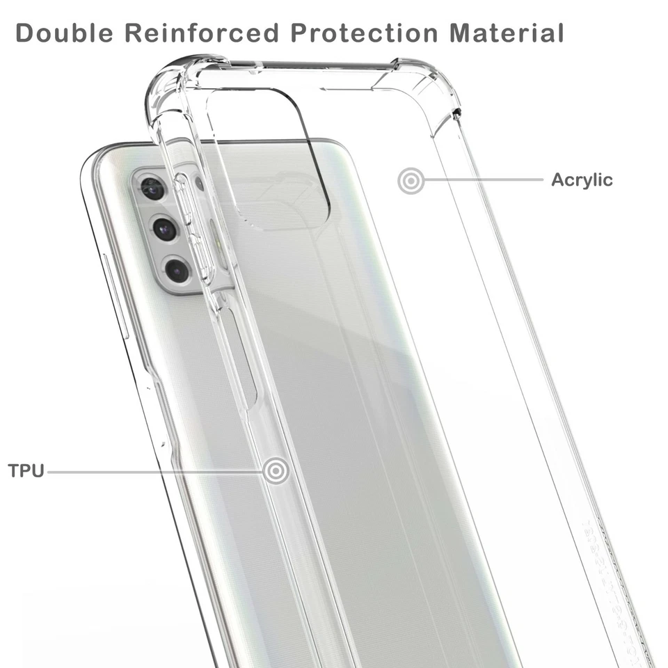 Slim Back Hard Cover Flexible TPU Bumper Case for Motorola Moto G Stylus 2021 - Image 3 of 4