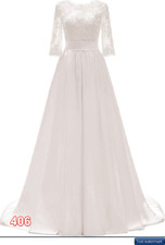 Likedpage Women's Ball Gown Lace Bridal Wedding Dresses US18W, Champagne2 