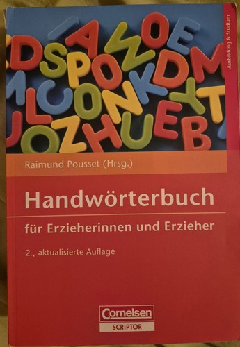 Handwörterbuch Für Erzieherinnen Und Erzieher