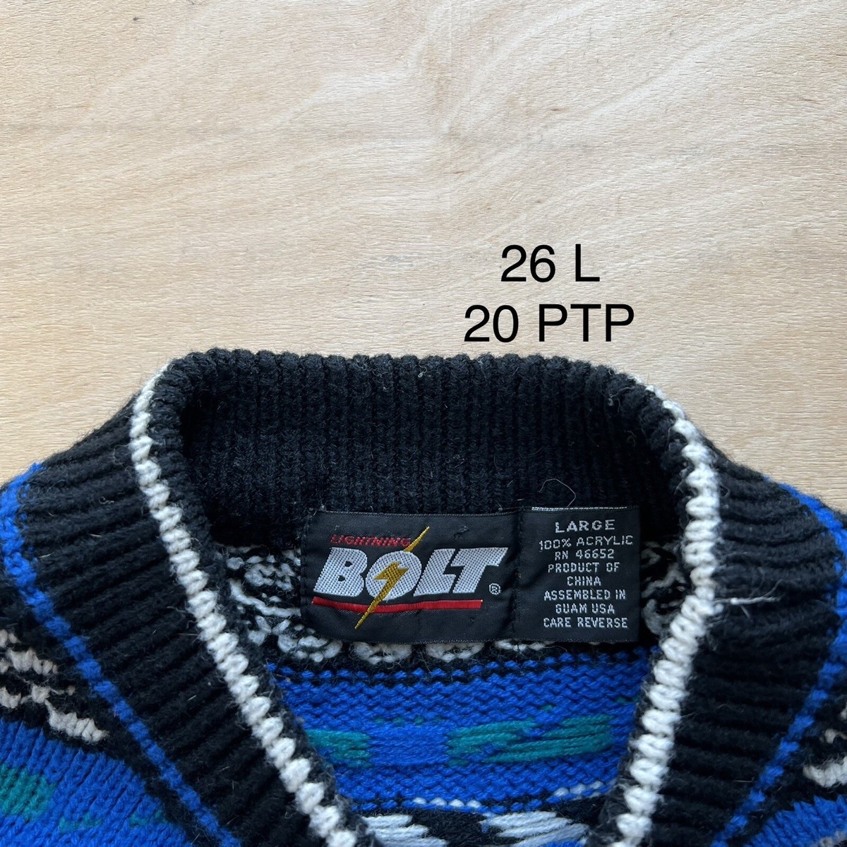 COOGI BLUES ニット COOGI BLUES 3Dニット sizeS ブルー系｜商品番号：2200003241648