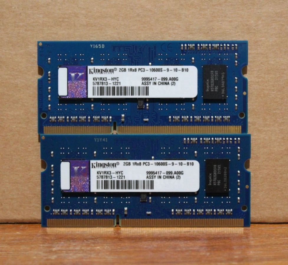 Kingston SO-DIMM Computer PC3-10600 (DDR3-1333) Bus Speed Memory