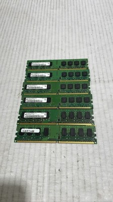 Qimonda 1GB PC2-5300U PC2-6400 Desktop RAM DDR2 Memory Mixed Lot of 6