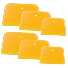 6-pack Body Filler Spreaders - 456 Inch Plastic Spreader Tool - Reusable Auto