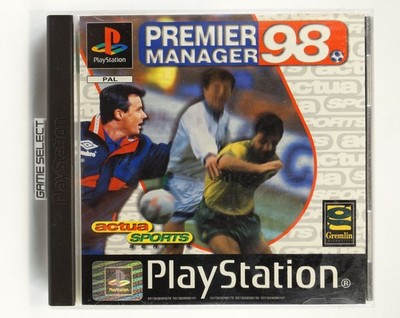 Premier Manager 98 Football Playstation 1 2 3 PS1 PS2 PS3 PAL Komplett