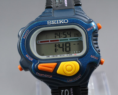 SEIKO SUPER RUNNERS セイコー S640-4000 Rare Vintage Seiko Super Runners S640-4000 Men's Digital