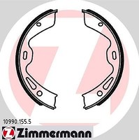 Zimmermann Bremsbackensatz, Feststellbremse Hinterachse FüR Porsche