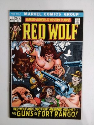 Red Wolf #1 (Marvel Comics May 1972) VG