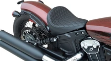 Drag Specialties [0810-2257] Bobber Solo Seat Diamond - Black - Vinyl