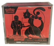 PREMIUM QUALITY Pokemon ETB Acrylic Display Case with Magnetic Lid - NEW