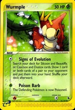 WURMPLE 78/109 COMMON RUBY & SAPPHIRE POKEMON NM on eBay