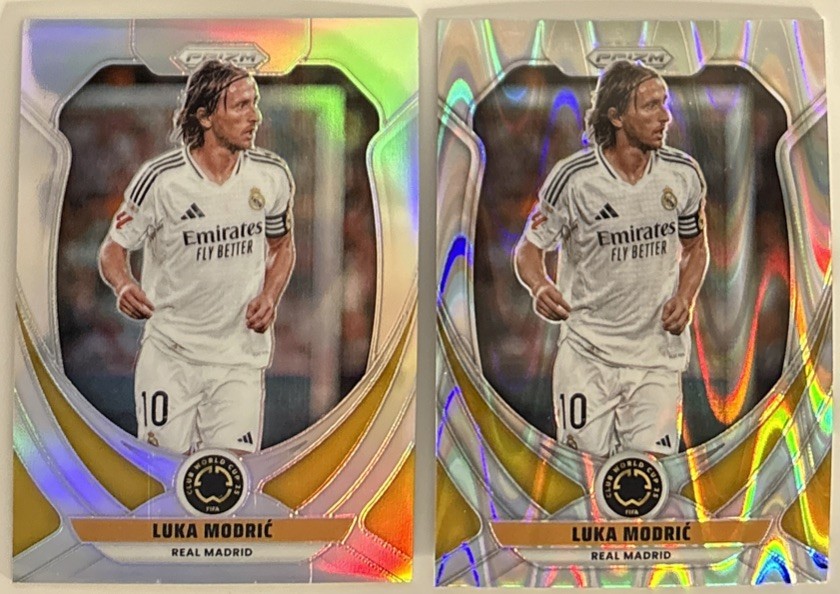 LUKA MODRIC 2025 Panini Prizm FIFA Club World Cup Silver +Seismic Prizm #165