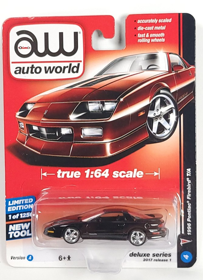 Auto World 1995 Pontiac Trans Am Firebird black | eBay