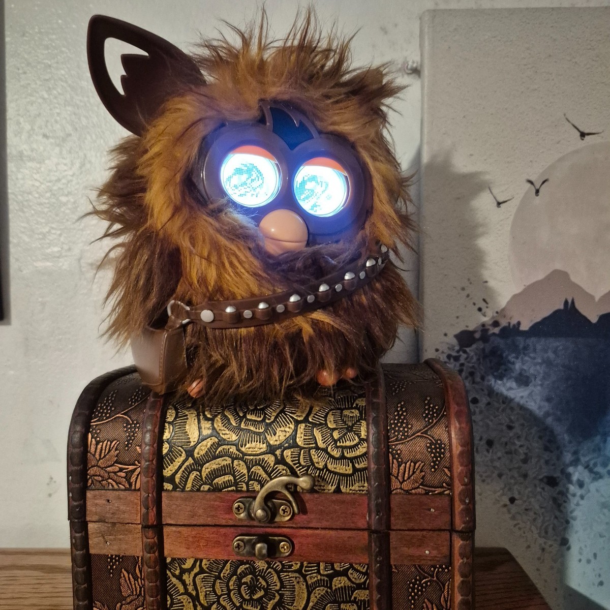 Hasbro Furby Star Wars Chewbacca Furby Interactive. Color brown