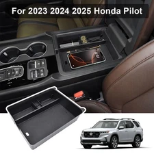 Center Console Organizer Tray Armrest Box For 2023-2025 Honda Pilot Accessories
