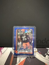 2025 Topps Chrome Raheim Rocket Sanders Rookie Blue Refractor Auto /150 Browns