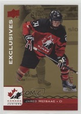 2017 Upper Deck Team Canada Juniors Exclusives Red 36/199 Jared McIsaac #47 0a4