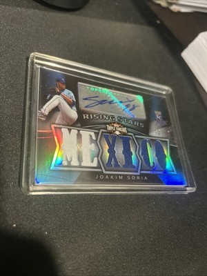 2009 Triple Threads Joakim Soria Rising Stars  Mexico  Patch Auto Autograph /10