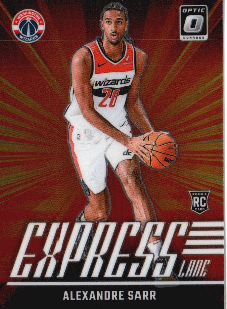 2024-25 Donruss Optic #11 Alexandre Sarr Express Lane