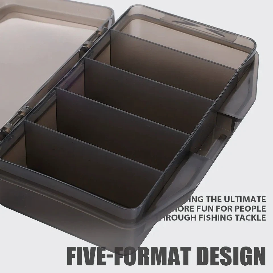 Cajas de almacenamiento de pesca aparejos de pesca organizadores estuche señuelos caja de almacenamiento Foto 3 de 4