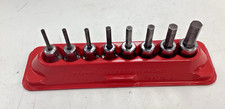 Snap-on 38 Drive Allen Set With Magnetic Holder. 18. To. 38