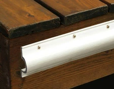 46056 Tayl Edge Gard C-Shape-10 One Size, White 