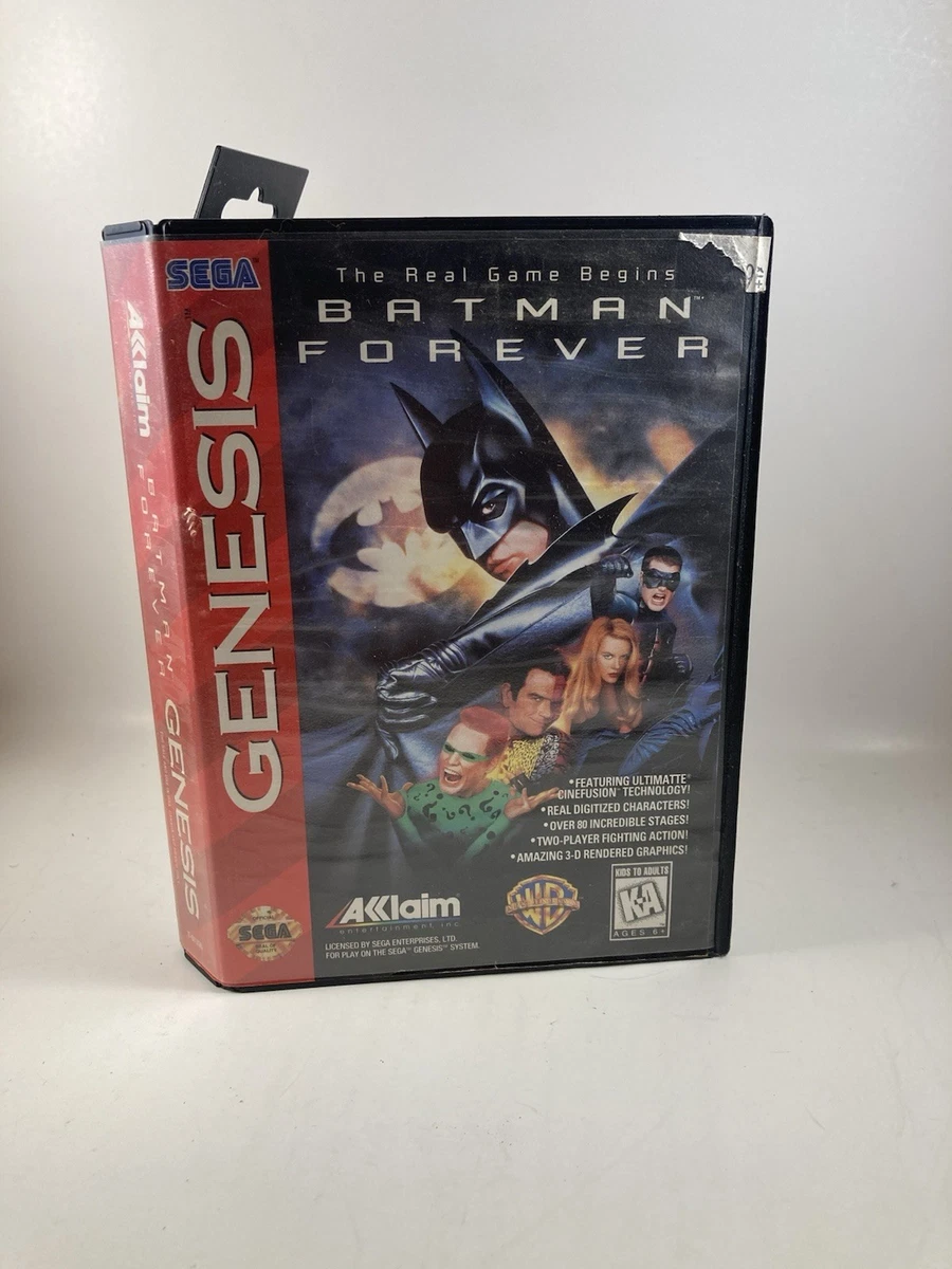 Sega Genesis Video Games Batman Forever for sale | eBay