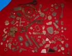 COLLECTION OF DUG GETTYSBURG CIVIL WAR CAMP & OTHER RELICS