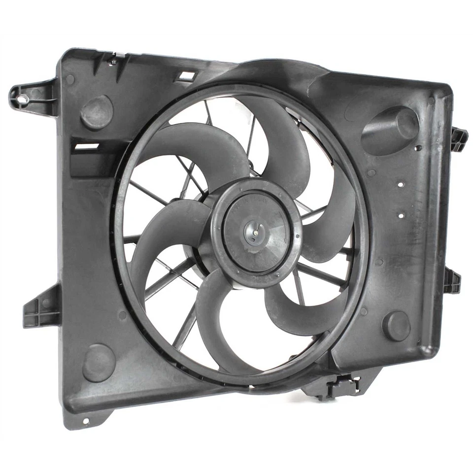 Ventilador de refrigeración del radiador para 98-2000 Lincoln Town Car Mercury Grand Marquis Foto 4 de 4