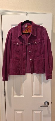 Oilily - Purple Corduroy Embroidered Jacket - 10 or 40