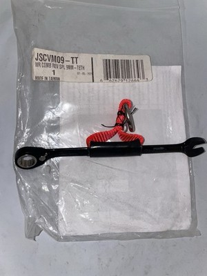 Proto 9mm  Ratcheting Combination Wrench, Spline Drive W/ Tether JSCVM9-TT