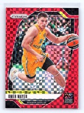 Omer Mayer 2024-25 Panini Prizm EuroLeague #55 Red Power Prizms #/75