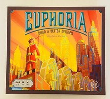Euphoria Build a Better Dystopia Board Game - Unplayed with