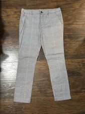ASOS Men’s Gray Plaid Dress Pants Size 38