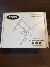 Ross LCD TV Wall Bracket TV 23" Max - Brand New unused in the Box - 534/4390(D)