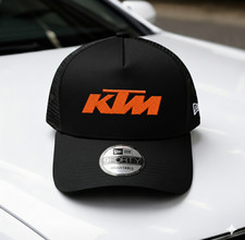 KTM Racing Embroidered Trucker Hat Mesh Snapback 9FORTY Style Adjustable Cap