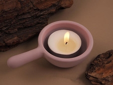 Candle Holder Mold- Silicone Resin Casting Molds for Candle  Resin  Soap Cr...