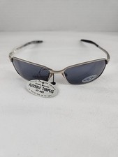 Vintage Metal Frame Sunglasses With Smoke Gray Tint