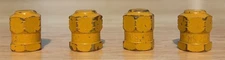 Vintage Schrader USA MS20813-1 Yellow Valve Cap (SET OF 4) – Shelby Cobra