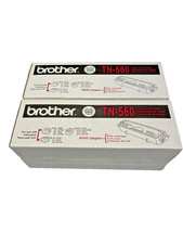 Lot of 2 Brother Toner High Yield TN-560 Cartridge.