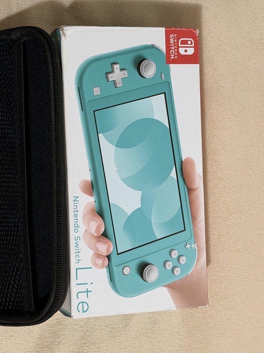 Nintendo Switch Lite Turquoise + 64GB SD card + Accessories | eBay