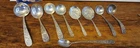 9 pcs KIRK REPOUSSE, STIEFF ROSE  Stieff's FORGET-ME-NOT Sterling Silver 925